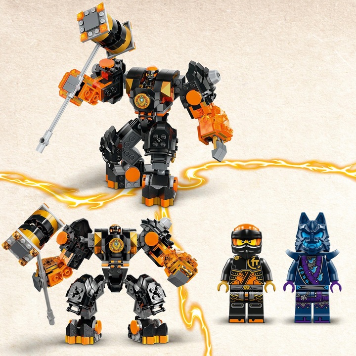 LEGO NINJAGO Mech żywiołu ziemi Cole’a 71806