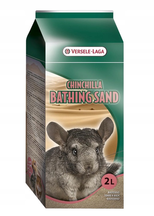 Versele Laga Chinchilla Bathing Sand piasek 1,3kg 2 litry
