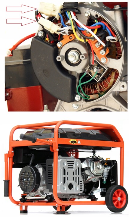 PROFESJONALNY AGREGAT PRĄDOTWÓRCZY 11,8kW ELSTART AVR+ MIEDŹ STOJAN