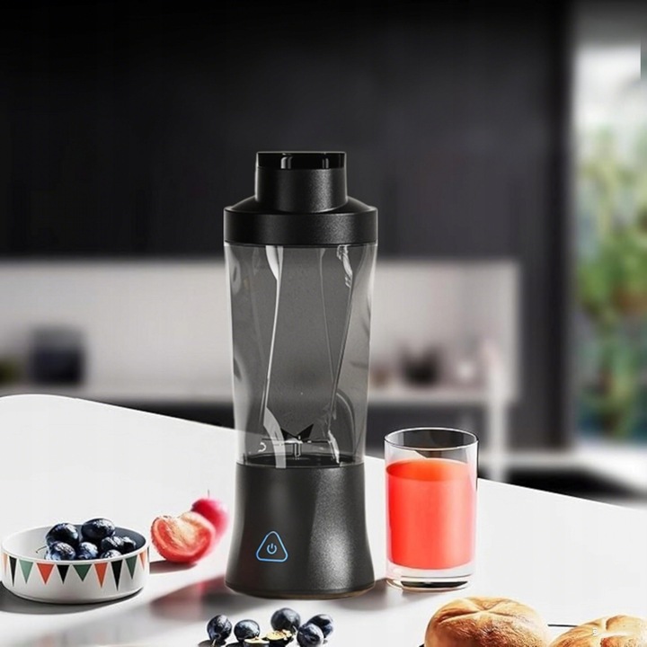 BLENDER KIELICHOWY DO SMOOTHIE KOKTAJLI RĘCZNY Bezprzewodowy USB PRZENOŚNY