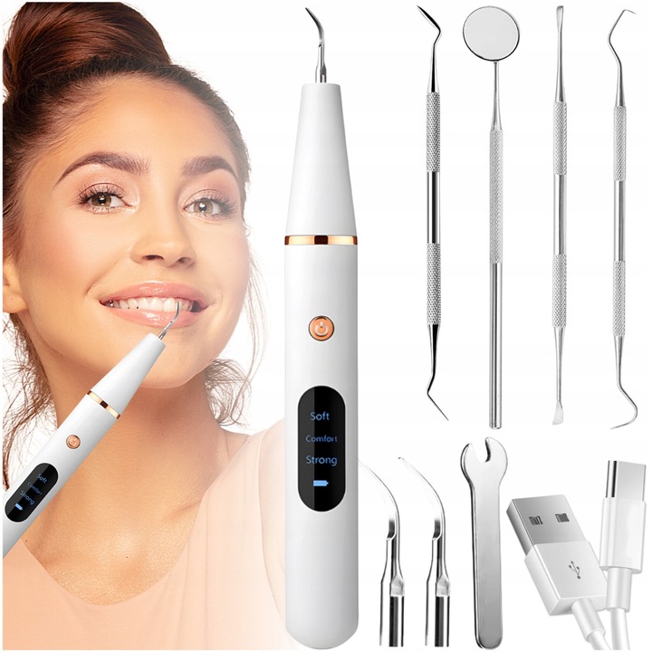 ULTRADŹWIĘKOWY SKALER DENTYSTYCZNY SMART DO USUWANIA KAMIENIA Z ZĘBÓW