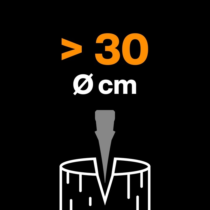 FISKARS X-SERIES X32 Siekiera rozłupująca do łupania drewna ostrze L