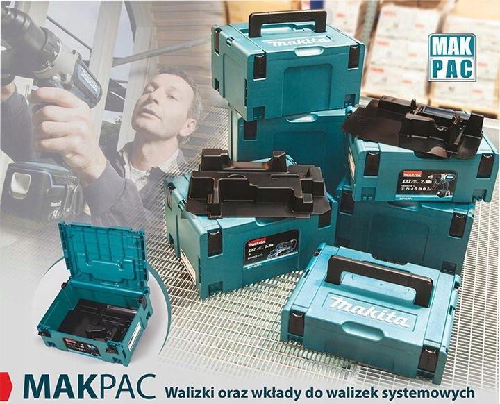 Walizka Systemowa Skrzynka Makpac TYP 2 Makita 821550-0
