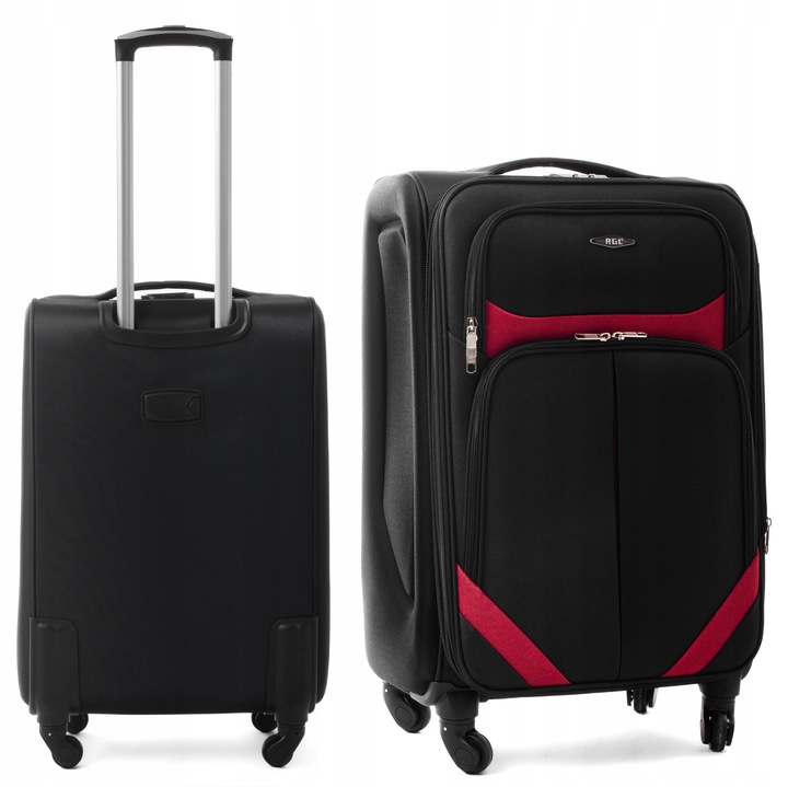 RGL ŚREDNIA WALIZKA PODRÓŻNA XL 4 KÓŁKACH BAGAŻ MATERIAŁOWA MIĘKKA