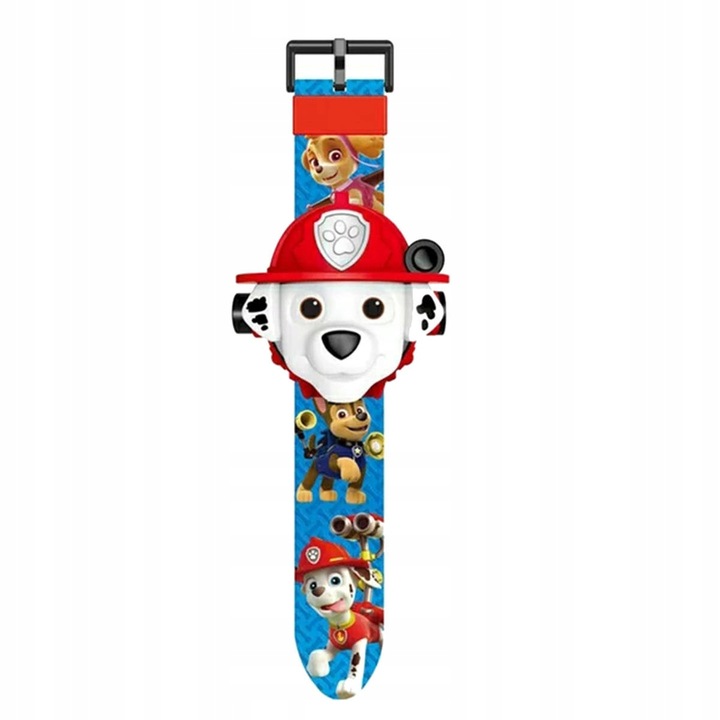 ZEGAREK 3D PSI PATROL Z PROJEKTOREM MARSHALL