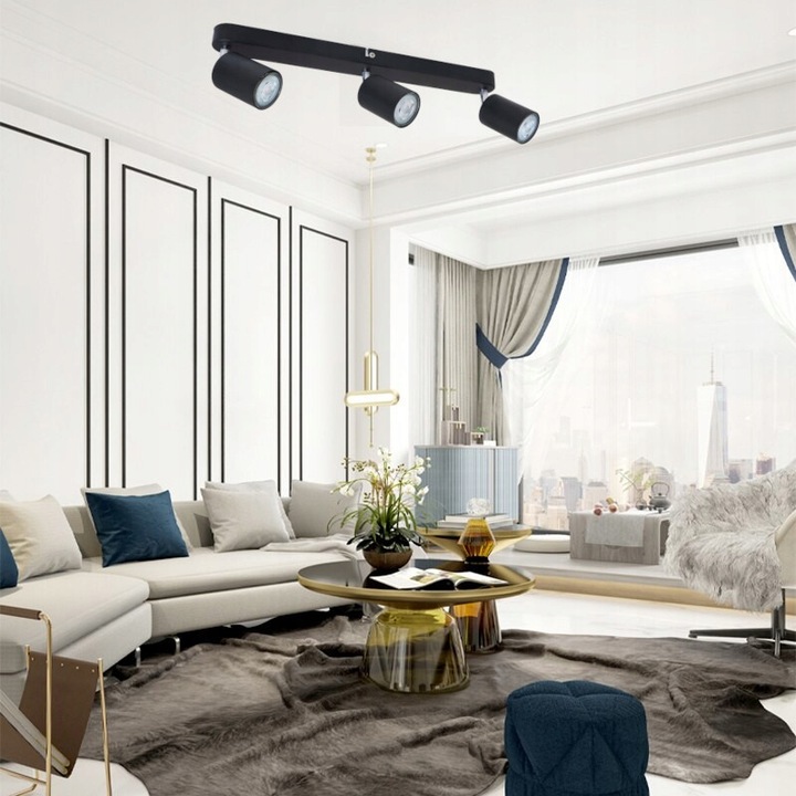 Lampa sufitowa Listwa Szyna Spot Lampa LED 3xGU10