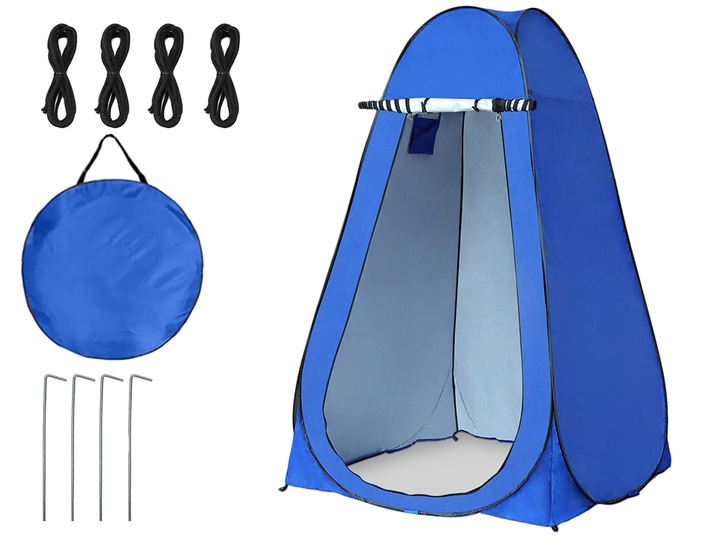 NAMIOT PLAŻOWY PRZEBIERALNIA NA PRYSZNIC TOALETA WC PRZENOŚNY KEMPINGOWY