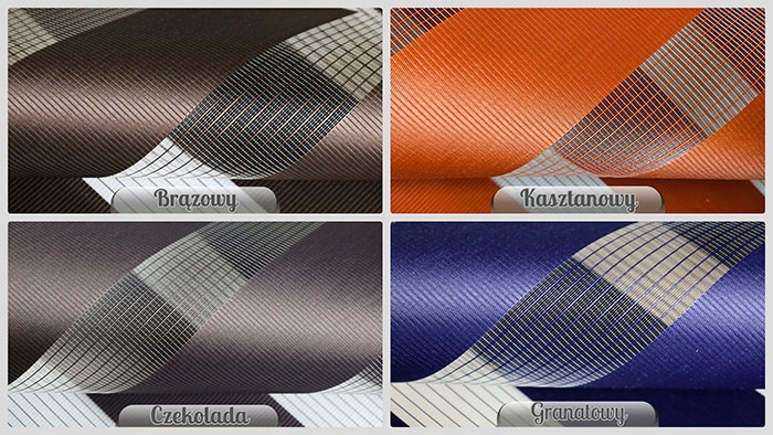 ROLETA ROLETY DZIEŃ NOC 57x150 CM Z NAPINACZEM NA WYMIAR RÓŻNE KOLORY