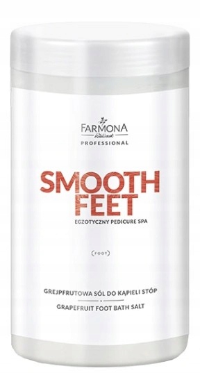 Farmona Smooth Feet - Grejpfrutowa sól do kąpieli