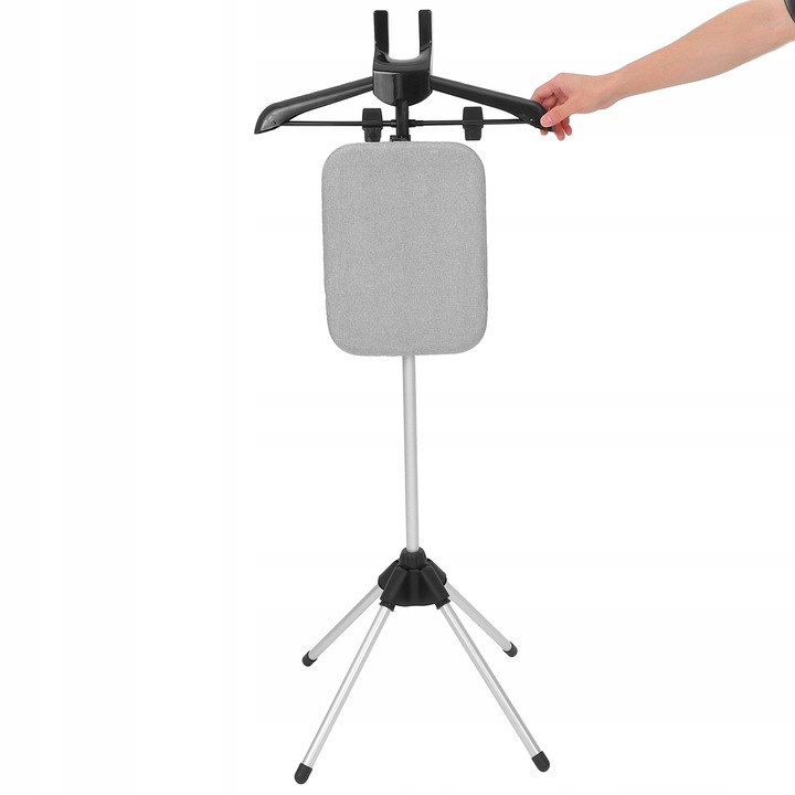 PODRĘCZNY STOJAK NA PAROWNICĘ DO UBRAŃ REGULOWANE AKCESORIA WIESZAK NA