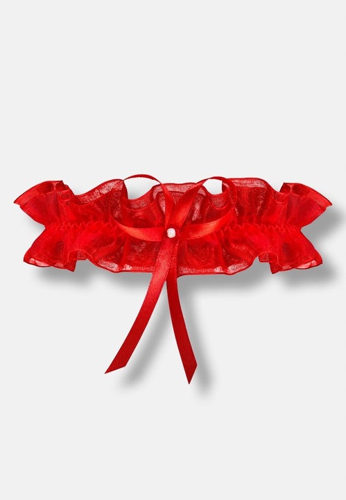 JULIMEX podwiązka MONACO RED PW 03 czerwone STUDNIÓWKA