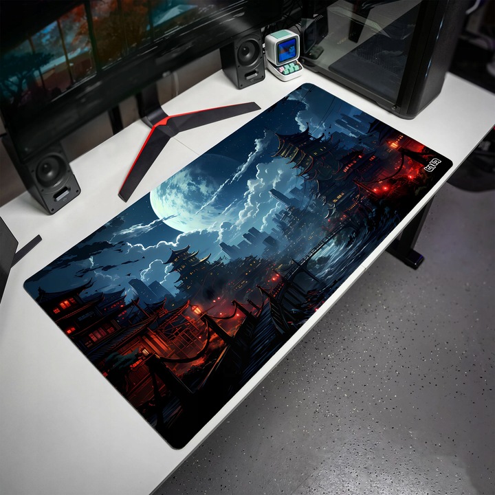 PODKŁADKA POD MYSZ GAMINGOWA Dwa Światy 100x50 TILT XL Dla gracza