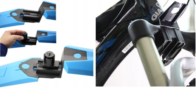 BŁOTNIKI ROWEROWE ZESTAW KOMPLET PRZÓD TYŁ WACHLARZE 26 27 28 29 CZARNY