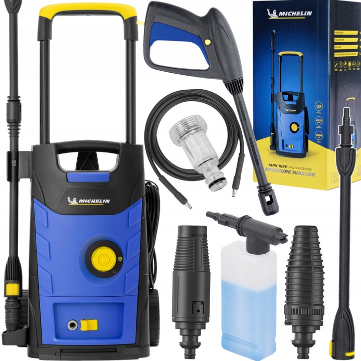 Myjka ciśnieniowa samozasysająca MICHELIN 1600W ALUMINIOWA POMPA 190 ewBAR