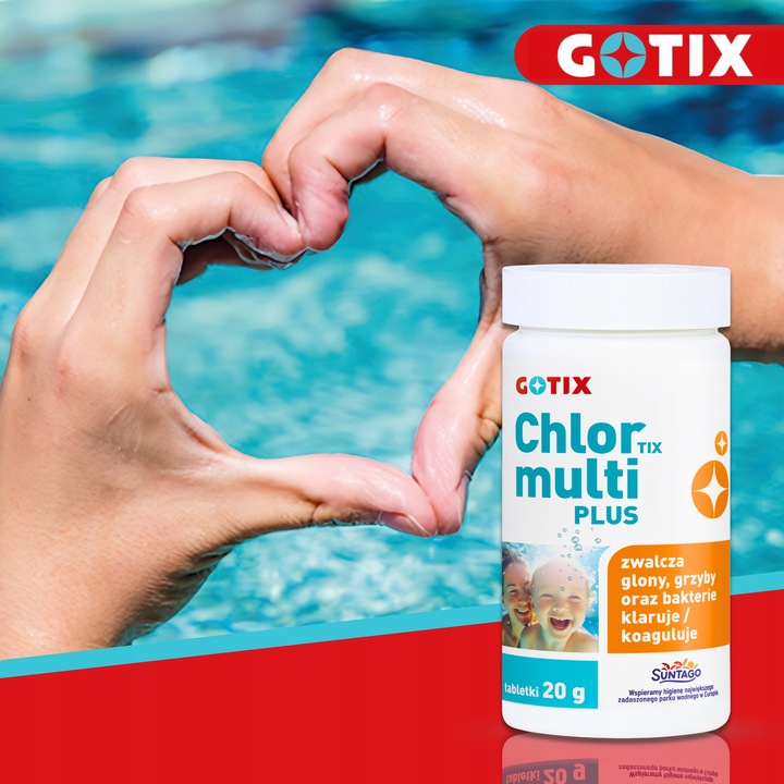 Chlor do Basenu Jacuzzi SPA Tabletki Multifunkcyjne Chemia do Basenu -