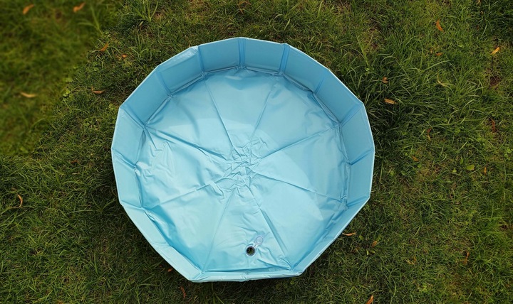 Basen dla psa dzieci do kąpieli ogrodu kojec 80x20 łatwy w użyciu