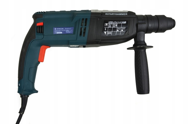 WIERTARKA MŁOTOWIERTARKA MŁOT UDAROWY MOCNA SDS+ WIERTŁA SZPIC PRZECINAK