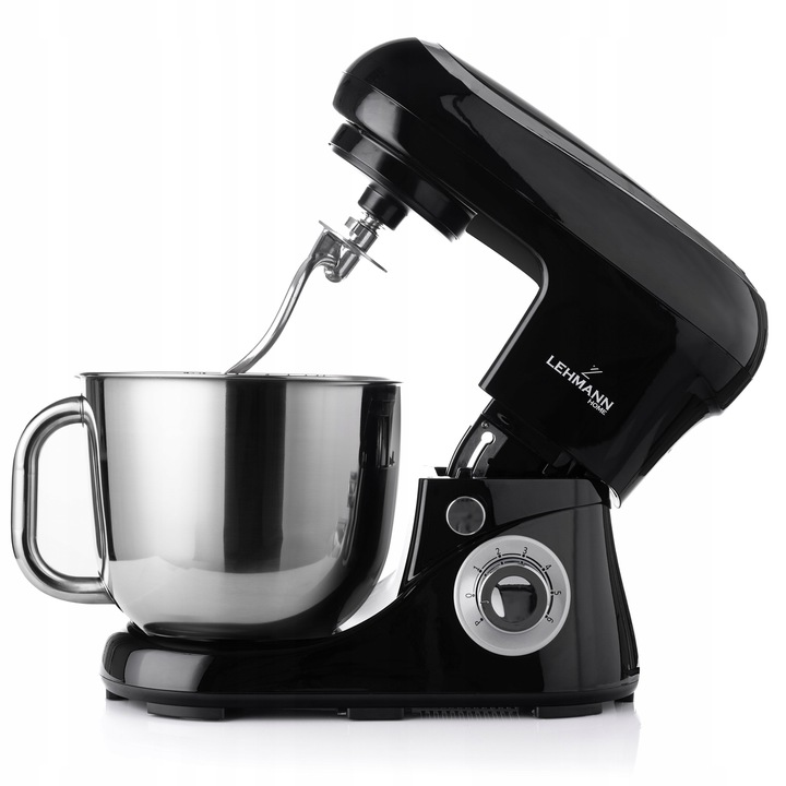 ROBOT KUCHENNY PLANETARNY MIKSER LEHMANN WIELOFUNKCYJNY 5L CZARNY