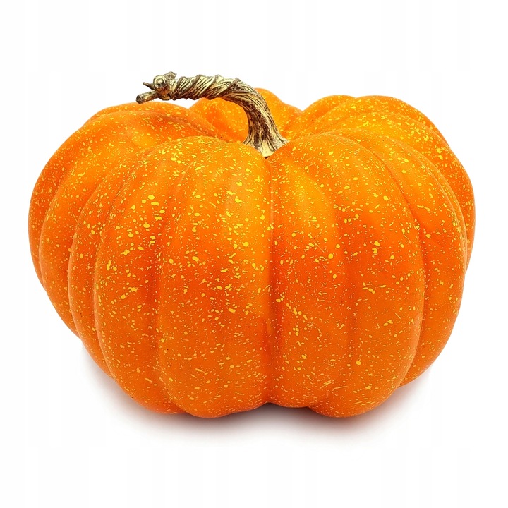 SZTUCZNA DYNIA DO KOMPOZYCJI DEKORACJA JESIENNA DUŻA DYNIA OZDOBNA