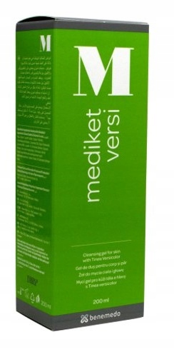 Mediket versi Żel do mycia ciała i głowy, łupież