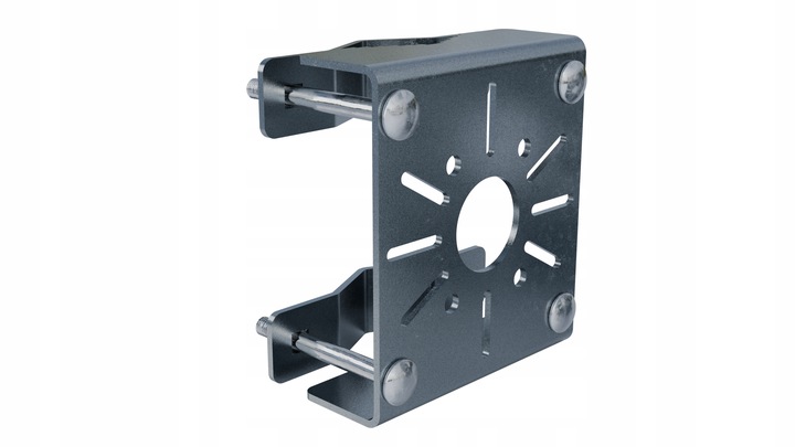 Uchwyt słupowy do kamery do monitoringu uniwersalny do kamer ocynk