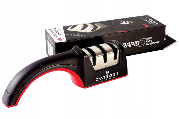 ZWIEGER OSTRZAŁKA DIAMENTOWA DO NOŻY 3 STOPNIOWA DO WSZYSTKICH NOŻY RAPID