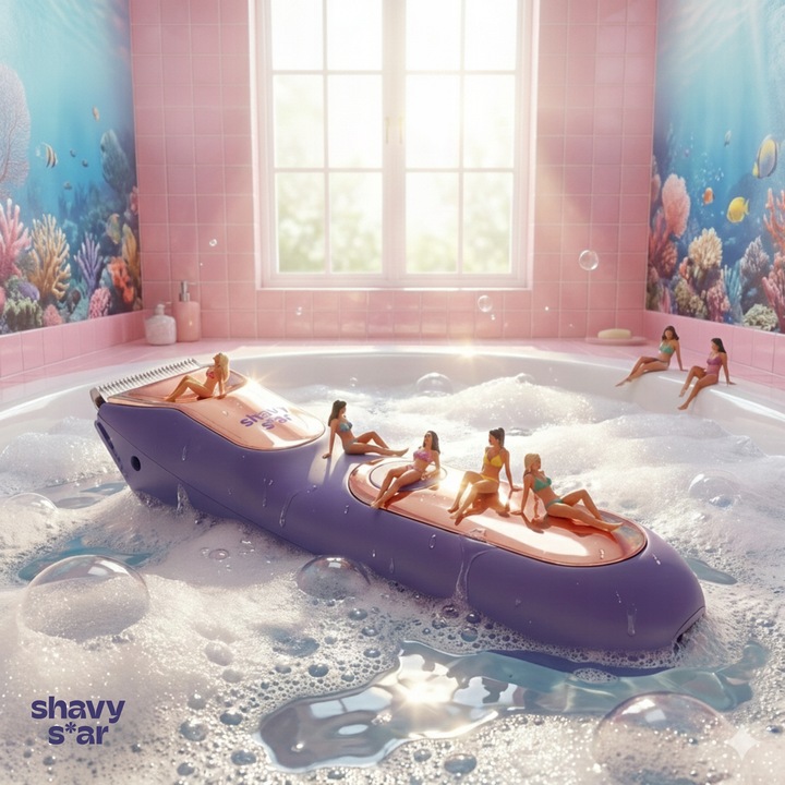 Golarka Damska Shavy Star MASZYNKA depilator trymer do ciała pach