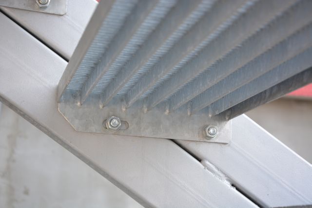 Stopnie schody z krat wema 1000x270 mm ocynk atest