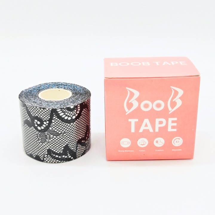 TAŚMA KORONKOWA SAMOPRZYLEPNA modelująca biust UNOSZĄCA PushUp BOOB TAPE