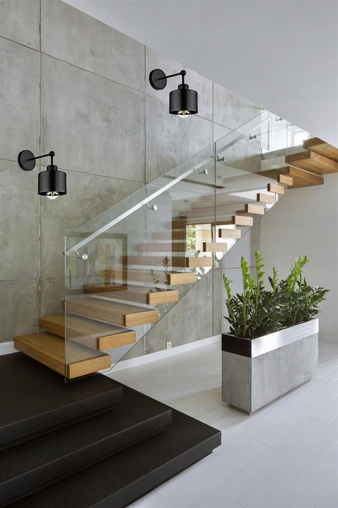 Lampa Ścienna Kinkiet Loft Edison LED