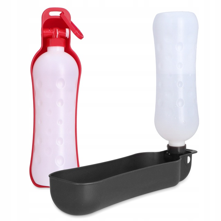 BUTELKA TURYSTYCZNA na WODĘ PSA 0,7 l BIDON Poidło Miska Podróżna PRZENO FF