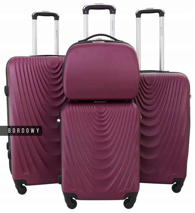 WALIZKA ZESTAW KOMPLET 4w1 MODEL 1051