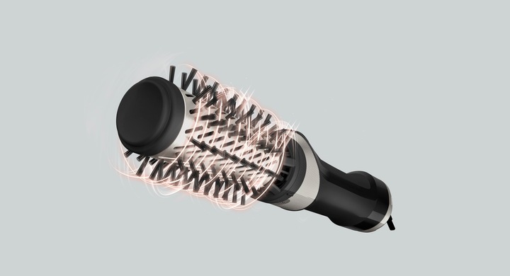 Lokówko-suszarka z jonizacją Rowenta Brush Activ 1000W UB9540 nasadki