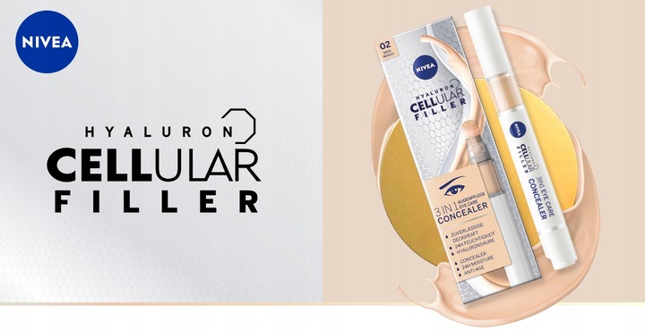 Krem pod oczy NIVEA Hyaluron Cellular naturalny