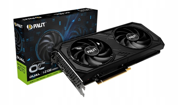 Karta graficzna Palit RTX4070 DUAL OC 12GB GDDR6 192bit 3DP