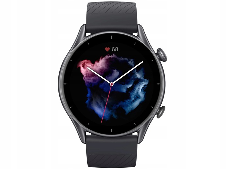 Zegarek Amazfit GTR 3 czarny grafitowy GPS Bluetooth smartwatch AMOLED