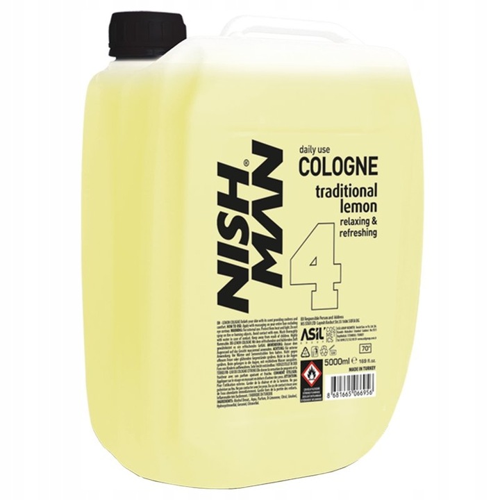 Woda kolońska po goleniu Nishman Gold One N7 400ml
