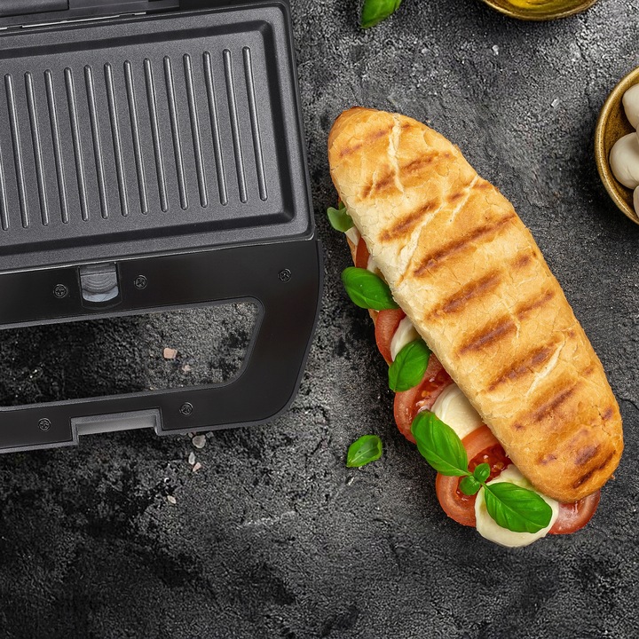 OPIEKACZ UNIWERSALNY 4w1 ORZESZKI TOSTY SANDWICH GOFRY GRILL MOCNY