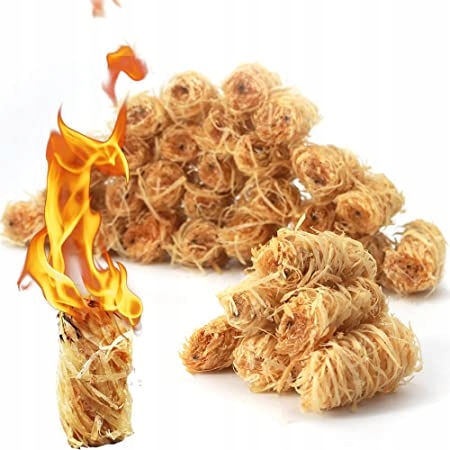 PODPAŁKA ROZPAŁKA DO KOMINKA PIECA GRILLA 2kg 120 SZT. *GRATIS*