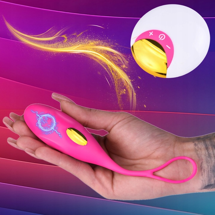 Sex Jajko do Pochwy Waginy USB, Wibrator do Cipki z Pilotem