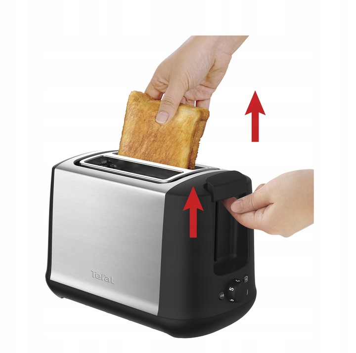 Toster elektryczny TEFAL Subito opiekacz TT3408 7 poziomów opiekania