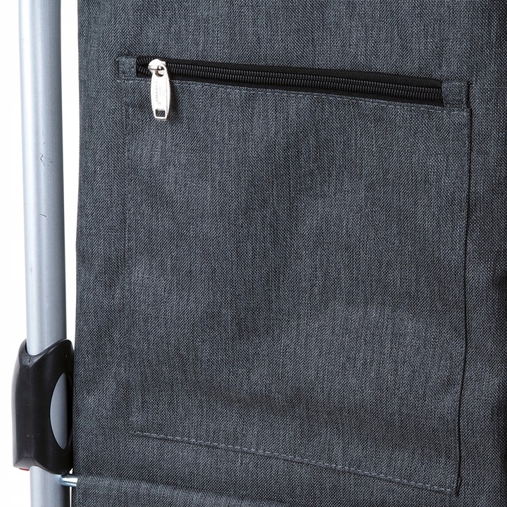 Torba wózek na zakupy na dużych kółkach z termokieszenią 50l