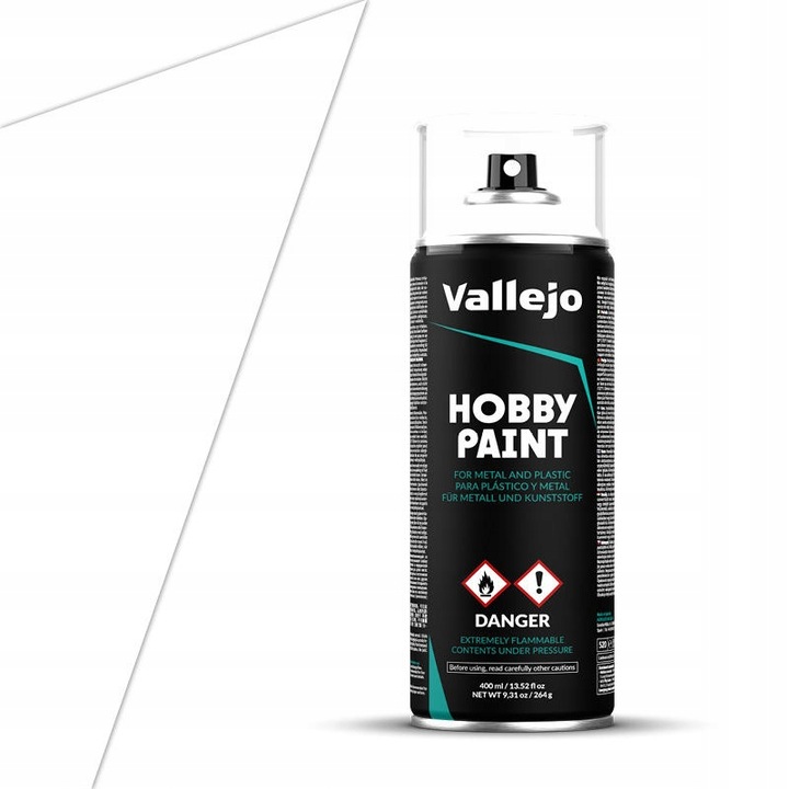 Vallejo 28010 Podkład akrylowy White Primer 400ml