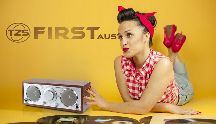 radio w stylu RETRO sieciowe First Austria