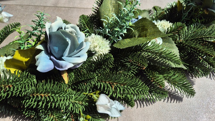 Girlanda Jodła 100% PE gęsta jak naturalna 110 cm podkład z igliwia