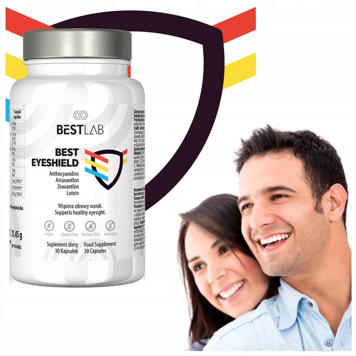 BESTLAB Best EyeShield OCHRONA I ZDROWY WZROK Witamina A E Cynk