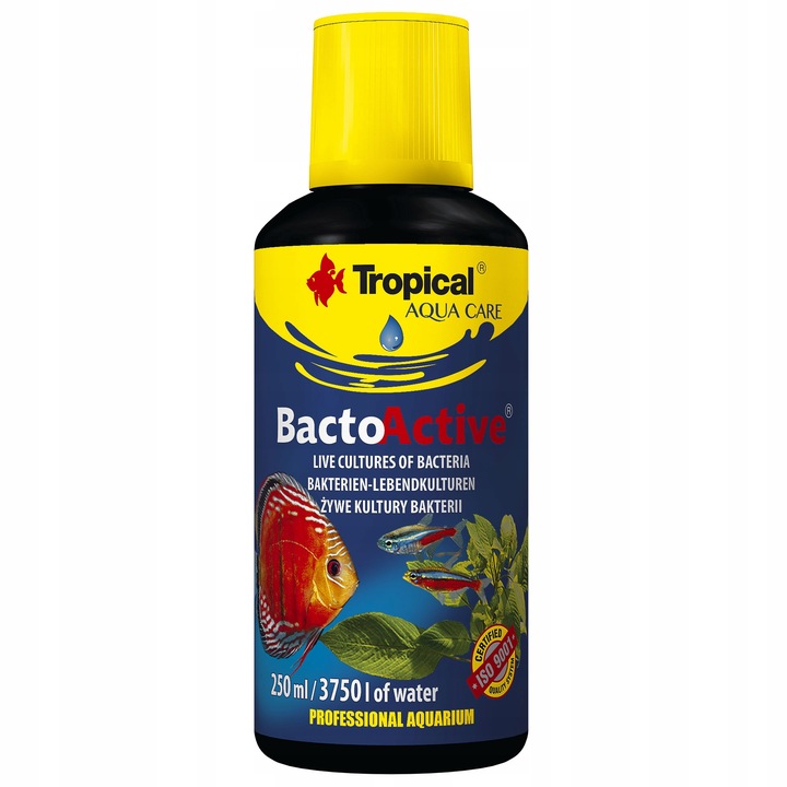 Tropical BACTO-ACTIVE 250ml - BAKTERIE BIOSTARTER