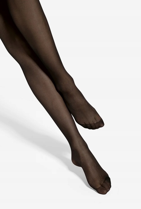 Klasyczne Lekkie Rajstopy Gładkie Gatta Laura 20 den 4-PAK Czarne