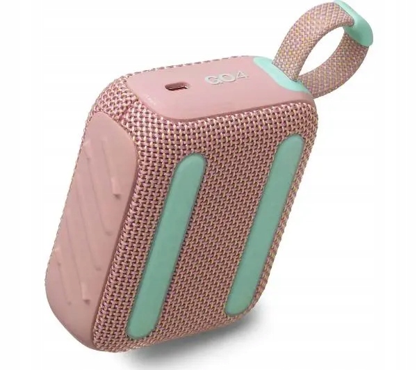 Głośnik przenośny JBL GO 4 Mobilny Bluetooth 4.2W Różowy