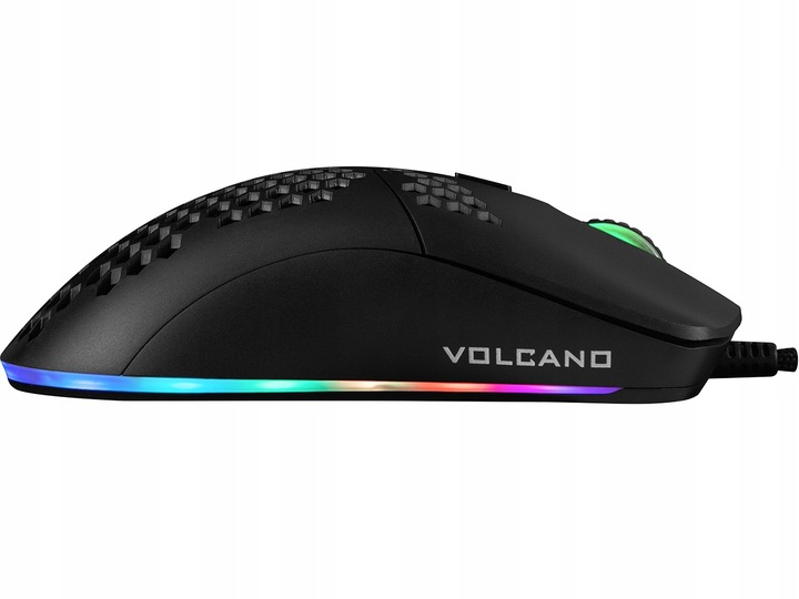 PRZEWODOWA MYSZKA GAMINGOWA 12400 DPI RGB USB MODECOM VOLCANO SHINOBI 3327